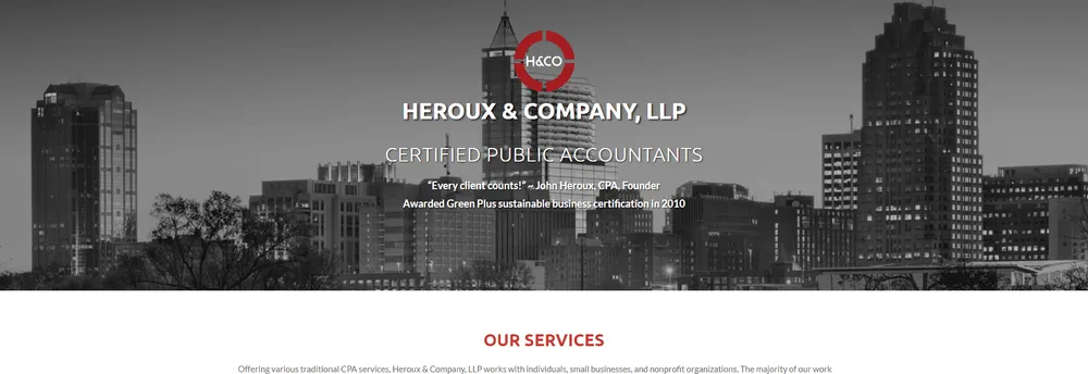 Heroux & Company, LLP cover