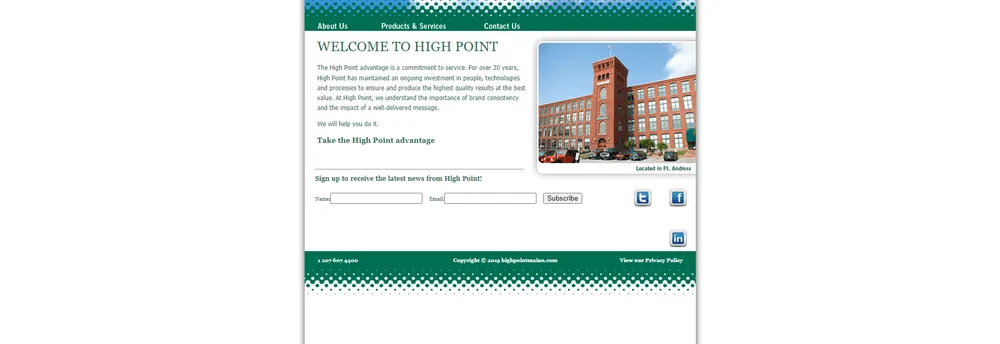 High Point cover