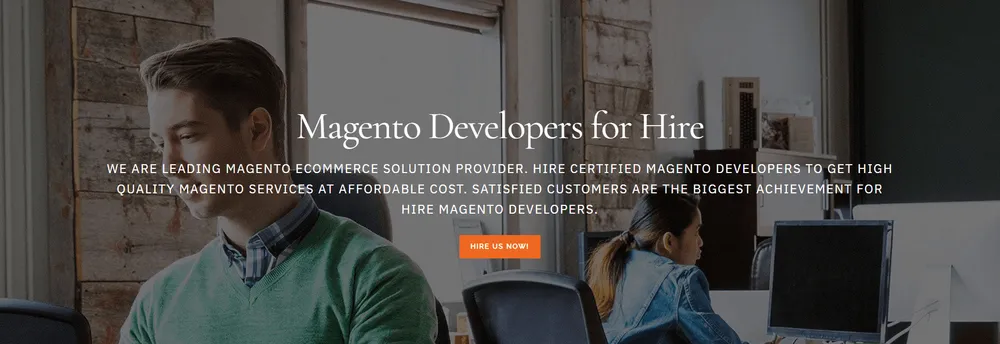Hire Magento Developers cover