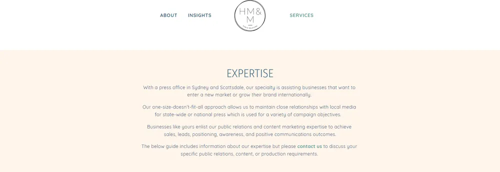 HM&M Public Relations cover