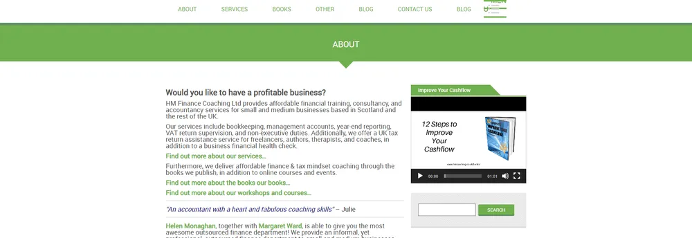 HM Finance Coaching cover