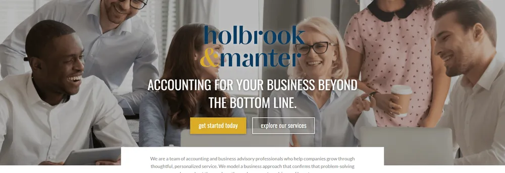 Holbrook & Manter, CPAs cover