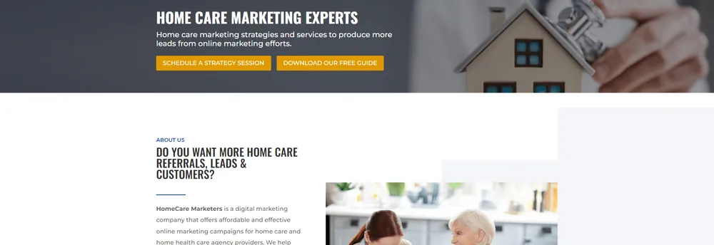 HomeCare Marketers cover