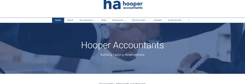 Hooper Accountants cover