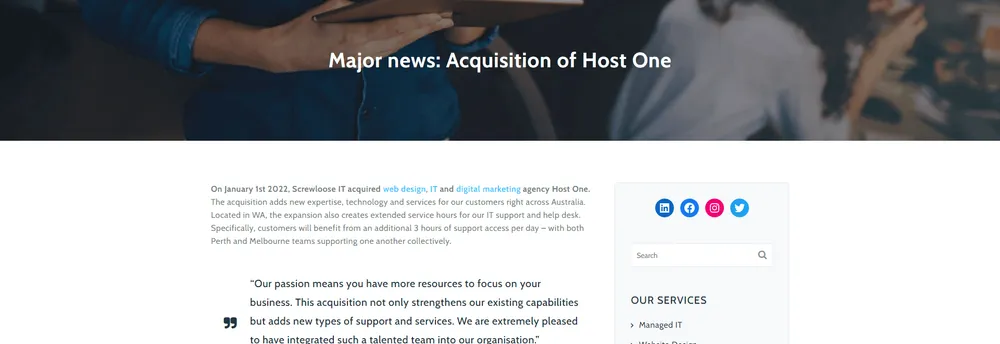 Host One cover