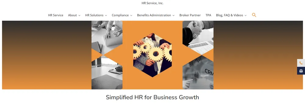 HR Service, Inc. cover