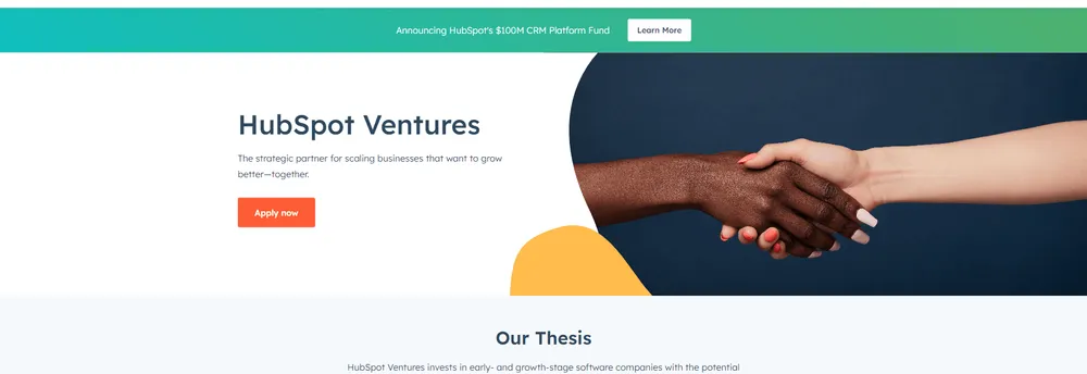 HubSpot Ventures cover