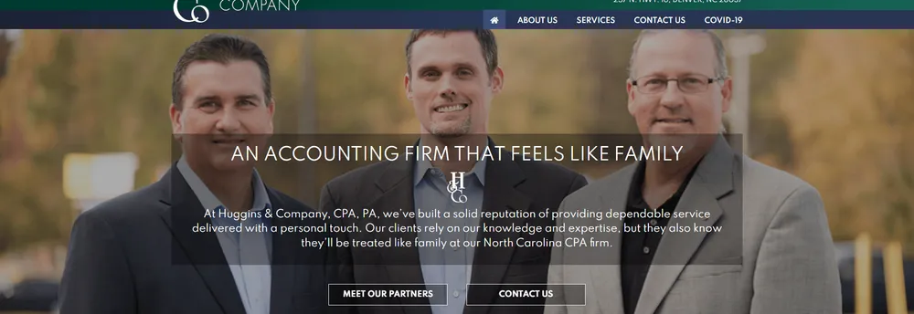 Huggins & Company CPA cover