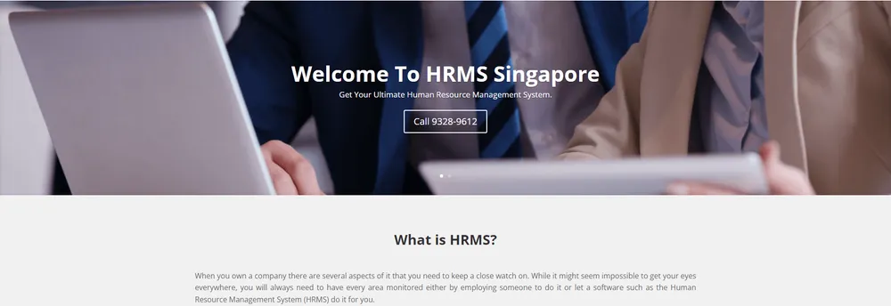 Human Resource Management System cover