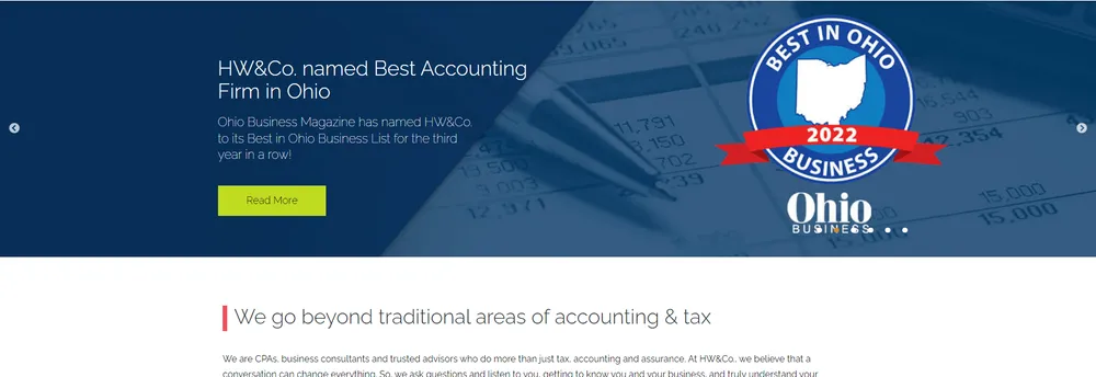 HW&Co. CPAs & Advisors cover