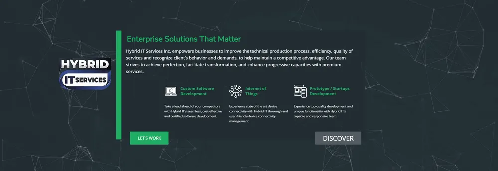 Hybrid IT Services, Inc cover