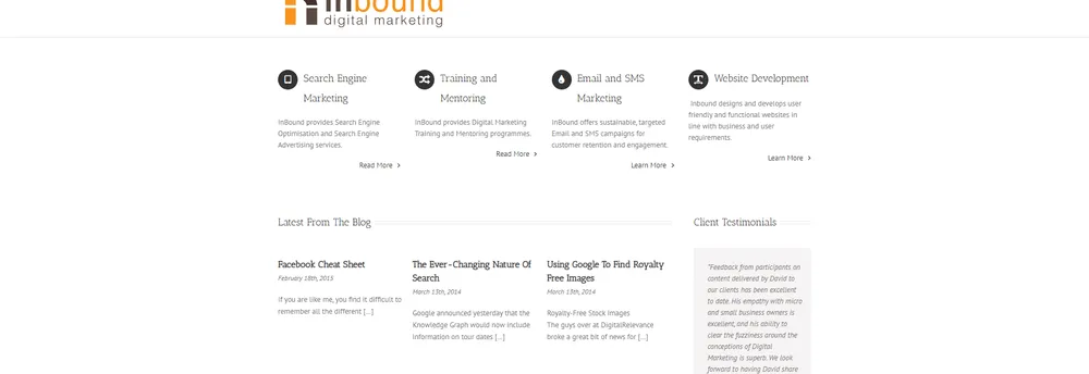 InBound Digital Marketing cover