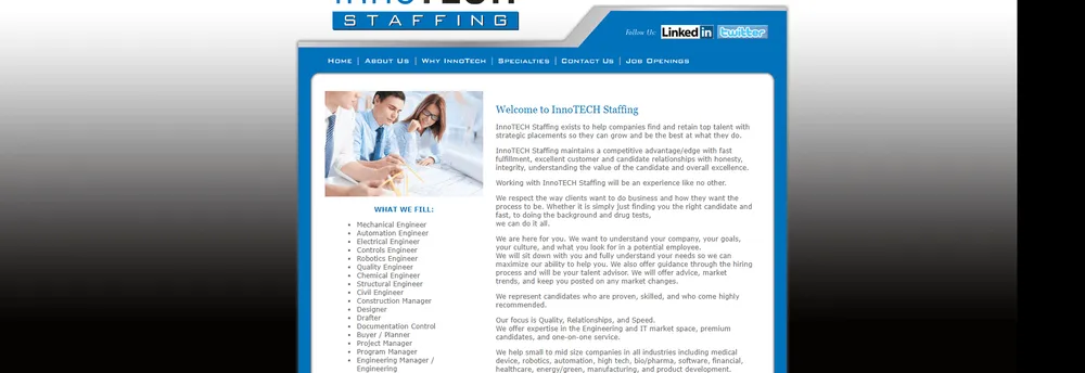 InnoTECH Staffing cover