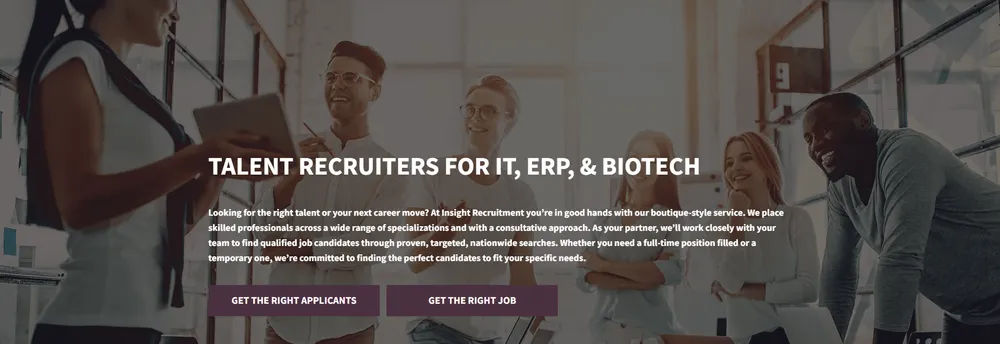 Insight Recruitment cover