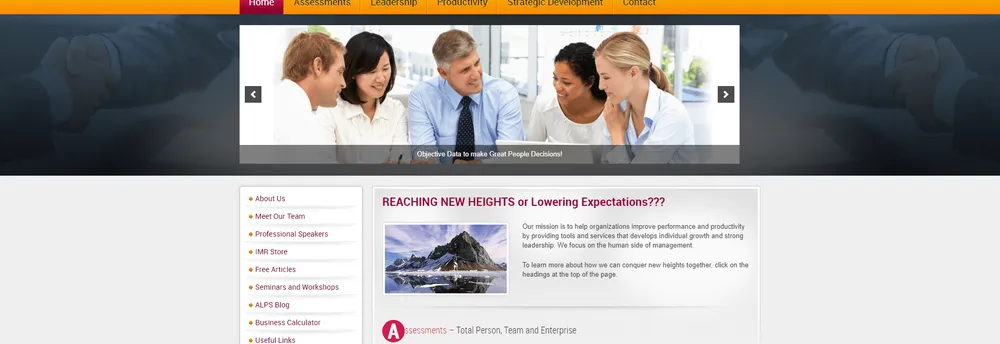Integrated Management Resources, Inc. cover
