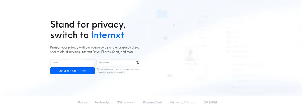 Internxt cover