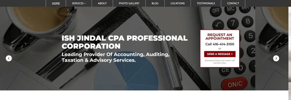 Ish Jindal CPA Professional Corporation cover