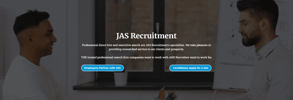 J. A. S. Recruitment cover