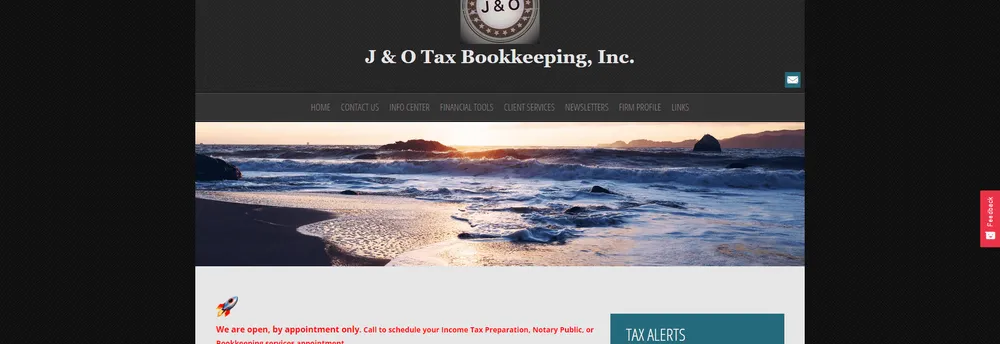 J & O Tax Bookkeeping cover