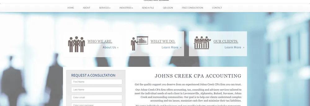 J Milner, CPA, P.C. cover