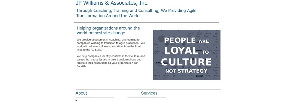 J P Williams & Associates, Inc cover