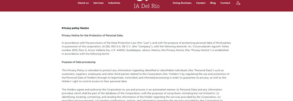 JA Del Rio cover