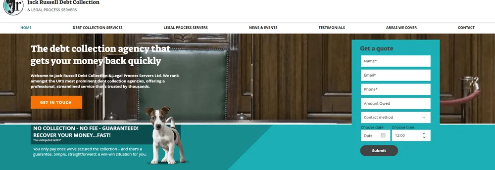 Jack Russell Debt Collection cover