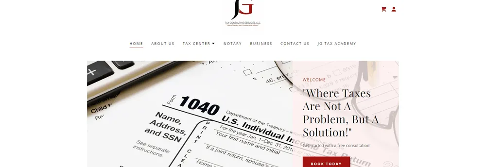 JG Tax Consulting Services LLC cover