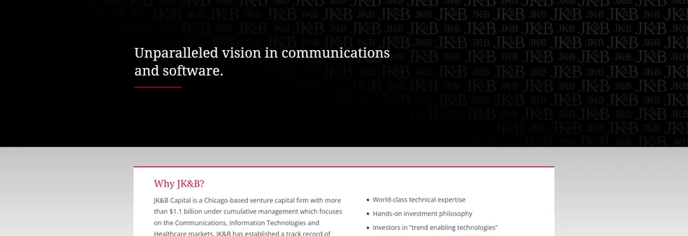 JK&B Venture Capital cover
