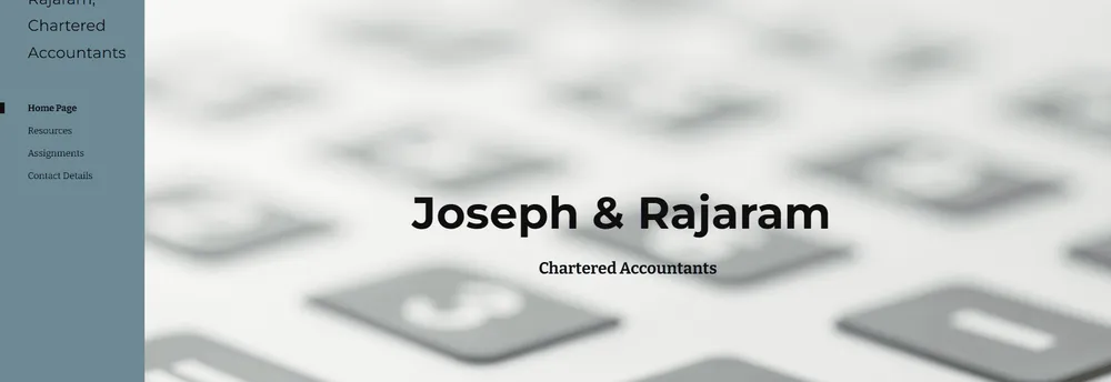 Joseph & Rajaram cover