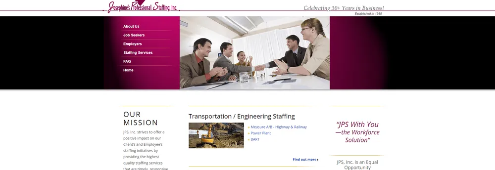 Josephine's Professional Staffing, Inc. cover