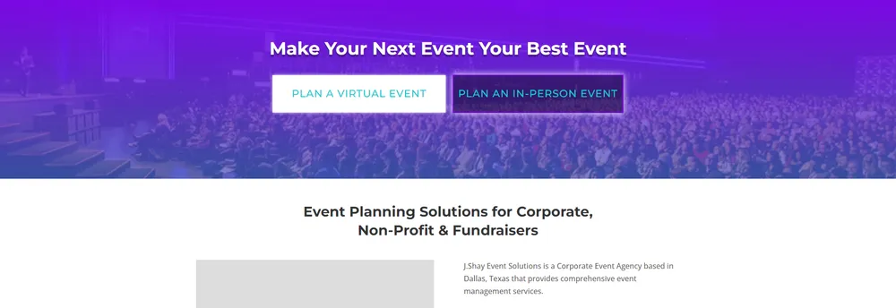 J.Shay Event Solutions cover