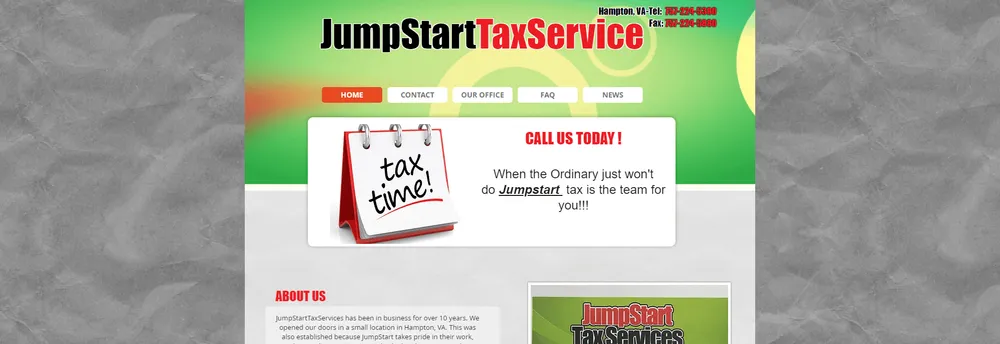 JumpStart Tax Services cover