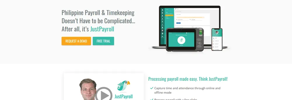Just Payroll cover