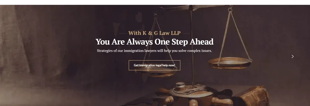 K & G Immigration Law cover