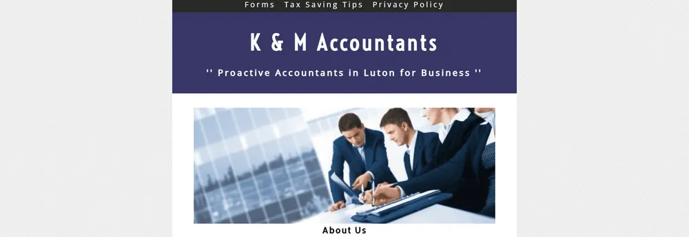 K & M Accountants Luton cover