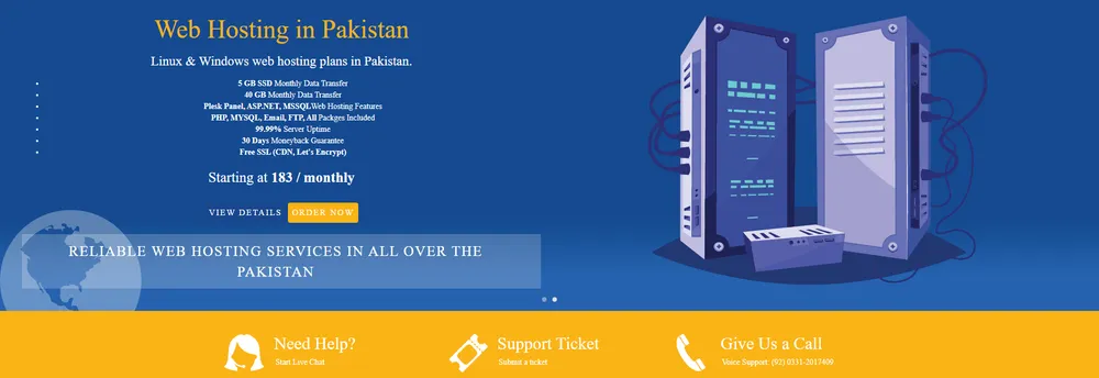 Kalhost Web Hosting In Pakistan cover