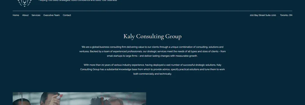 Kaly Group Inc. cover