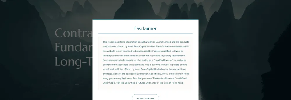 Karst Peak Capital cover