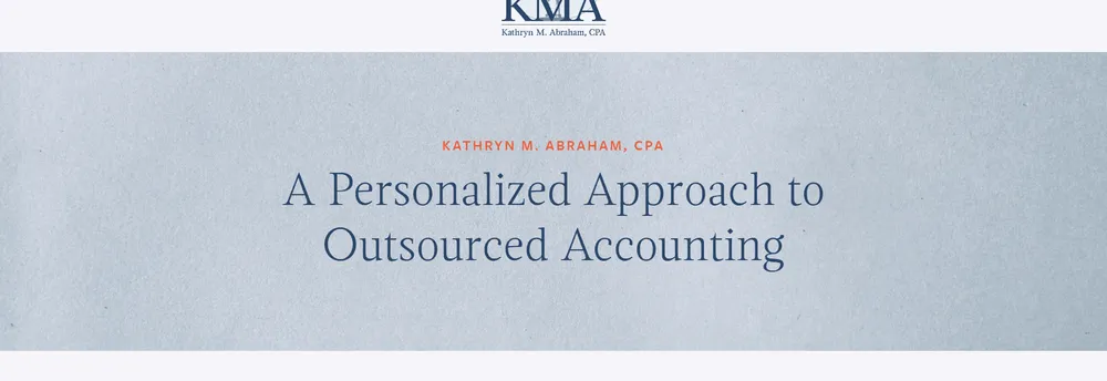 Kathryn M Abraham CPA, LLC cover