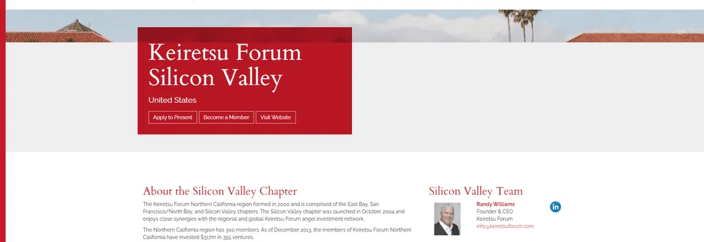 Keiretsu Forum cover