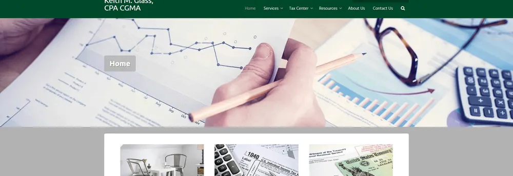 Keith Glass, CPA, CGMA cover