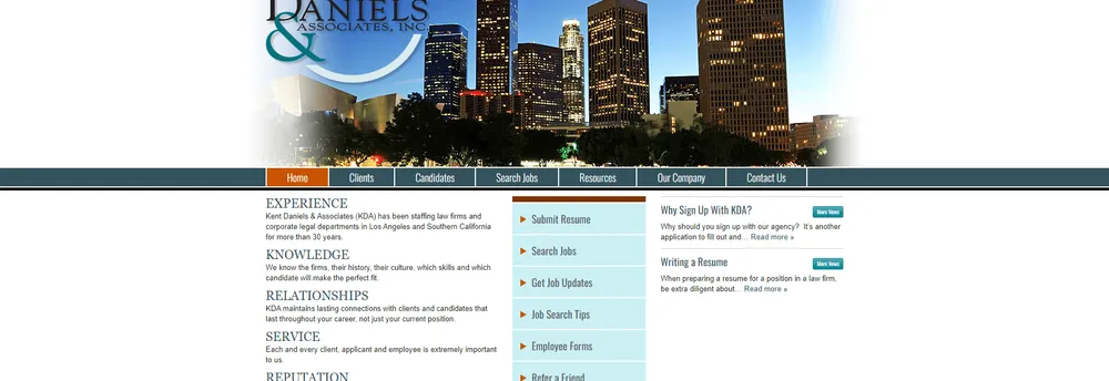 Kent Daniels & Associates cover