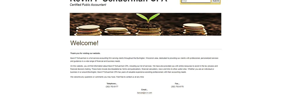 Kevin P Schuerman CPA cover