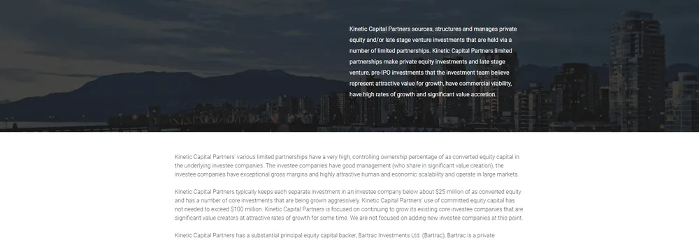 Kinetic Capital cover