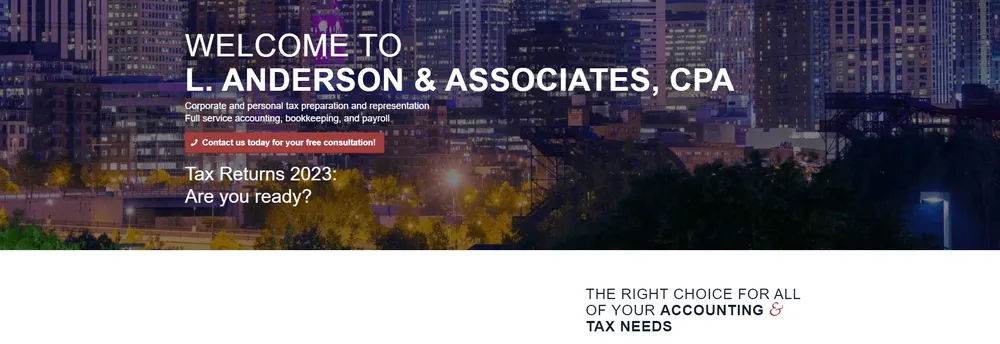 L Anderson & Associates CPA cover