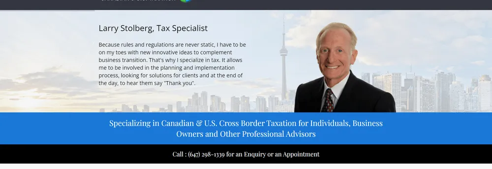 Larry Stolberg CPA cover