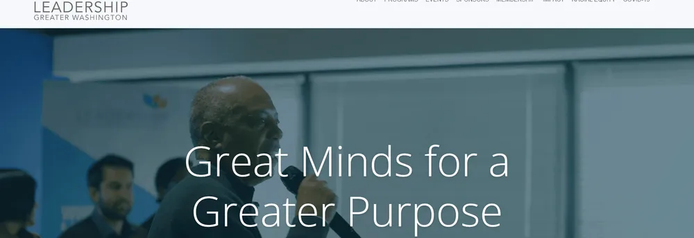 Leadership Greater Washington cover