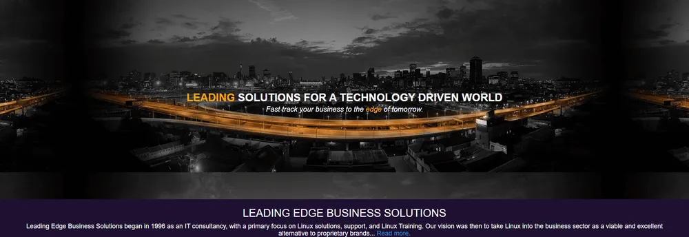 Leading Edge Business Solutions (Pty) Ltd cover