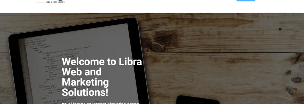 Libra Web and Marketing Solutions cover